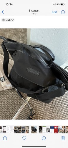 Black bugaboo changing bag - black,