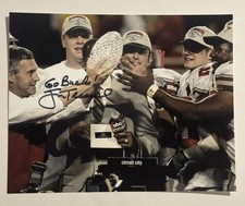 JIM TRESSEL SIGNED 8x10 PHOTO