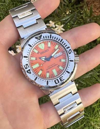 Seiko orange monster 7s26 0350 - seiko,