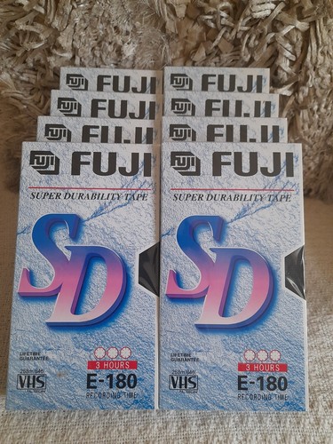 Fuji 180 vhs 3 hour - vhs,