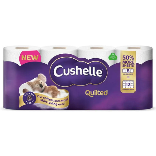 Cushelle quilted ply 50 - -, 50%