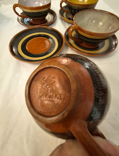 Vintage swedish ceramic - cup, &