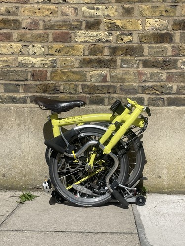 Brompton m6r folding bike - brompton,