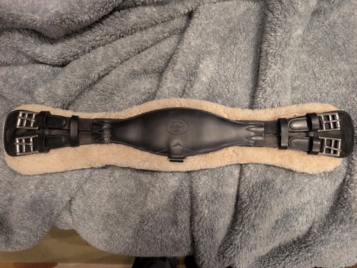 Prestige black dressage girth - prestige,