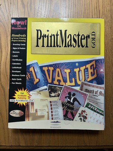 Vintage printmaster gold - printmaster,