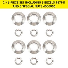 2× Dash Switch Bezel & Nut