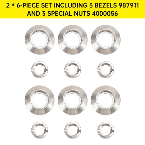 Dash switch bezel nut - switch,