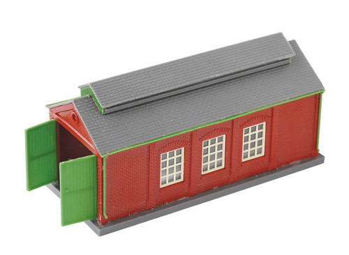 Peco engine shed brick - nb-5, shed,