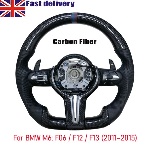 Carbon fiber steering wheel - fiber,