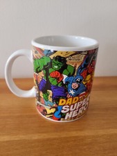 Marvel Comics BB Designs Super Hero Ceramic Coffee Mug Hulk Spiderman Avengers 