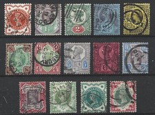 GB QV 1887-1900 Set of 14