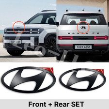 Genuine OEM Matt Black Emblem