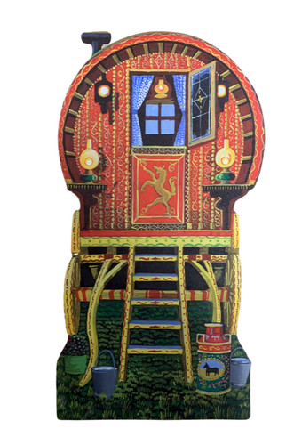 Romany gypsy bow top caravan - romany,