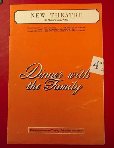 1957 dinner with the family - dinner,