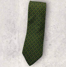 DRAKE'S Silk Tie ENGLAND Green