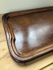 Antique French Oak Tray 