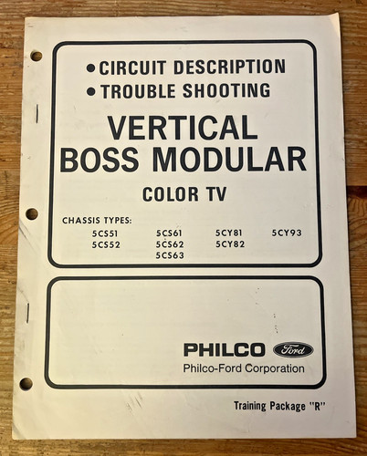 Philco ford manual - tv,