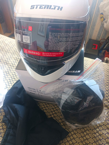 Motorcycle helmet jacket and - jacket,