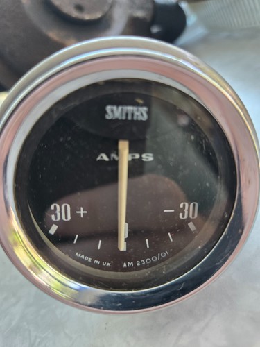Smiths ammeter 30 amps - ammeter,