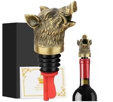 Wild Boar Head Wine Pourer &