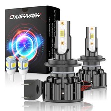 FOR VW GOLF MK5 6 7 LED XENON WHITE HEADLIGHT BULBS 2X H7 DIP BEAM LIGHT GTi TDi