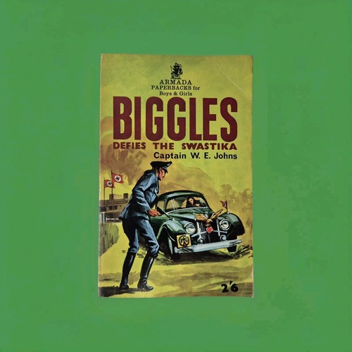Biggles defies the swastika - defies,