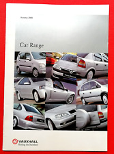 2000 VAUXHALL Sales Brochure