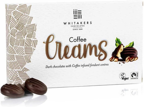 Dark chocolate coffee creams - dark,