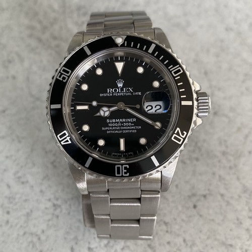1989 rolex submariner - rolex, date