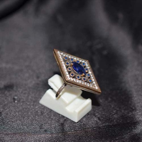 Carat gold plated - plated, blue