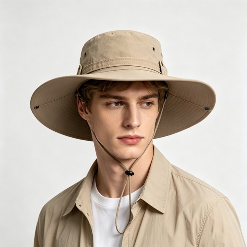 Outback cowboy hat chin - hat,