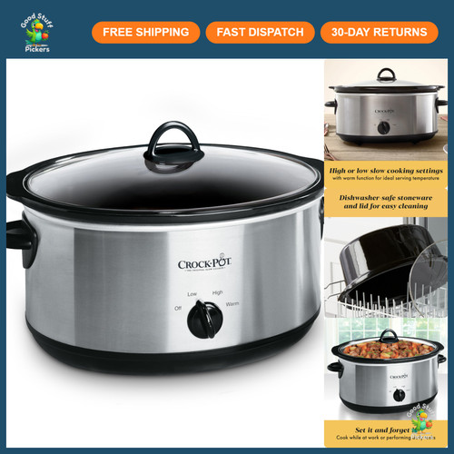Quart slow cooker family - slow, cooker,