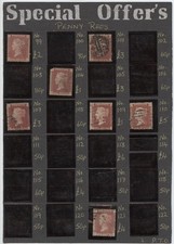 Penny red plate numbers - qv,