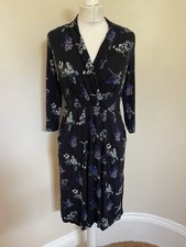Laura Ashley navy floral print