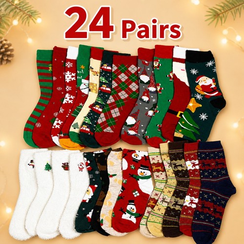 Pairs christmas socks santa - christmas,