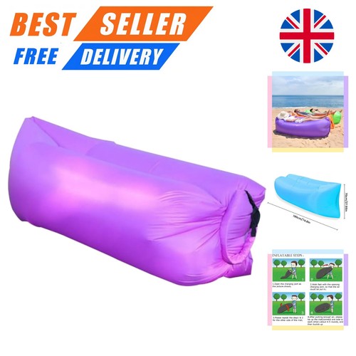 Portable inflatable lounger - portable,