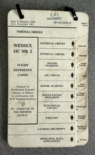 Wessex HC MK2 Flight Reference Cards / Emergency Drills.
