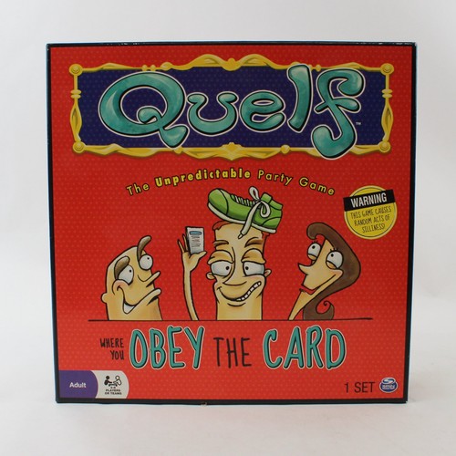 Quelf unpredictable party game - quelf,