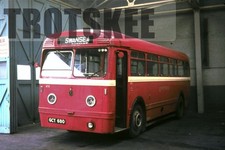 35mm Slide United Welsh Leyland Olympic Weymann 979 GCY680 Swansea 1963 Original