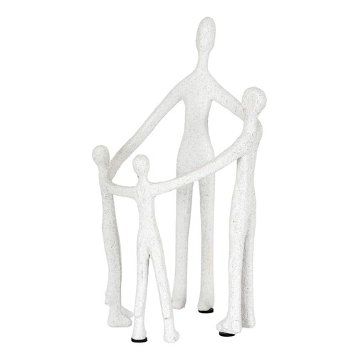 White kin medium family - white,