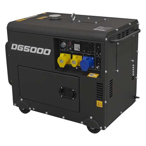 Sealey 5000w diesel generator - sealey,