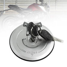 Motorcycle Gas Cap Fuel Tank Cap with 2 Key Lock Kit for Honda CBR 125 CBF125 