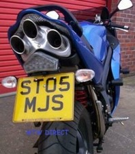 R&G Tail Tidy / Licence Plate Holder for Triumph 1050 Sprint ST 2005 LP0013BK 