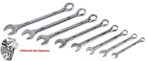 Whitworth spanner 8pc set - whitworth,