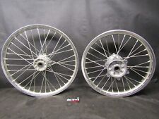 HONDA CRF 250/450 2013/14 -2023 SET OF OEM USED  SILVER WHEELS   WRCR0821
