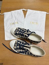 100% genuine christian dior oblique trainers in navy size 41.5 never worn