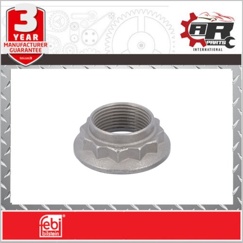 Axle driveshaft hub nut - nut, rear