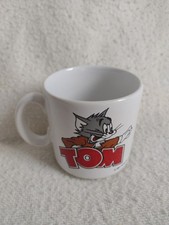 Vintage Tom and Jerry Mug - Small 3" Children's Ceramic Mug, Made in England GC