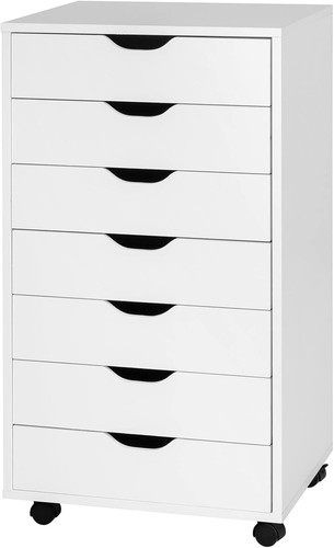 Costway mobile file cabinet - mobile, 7