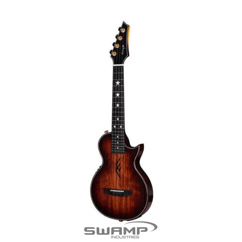 Enya custom solid acacia - e6,